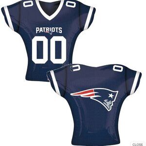1 - 26" NFL Shape Football Balloon New England Patriots Jersey NEW